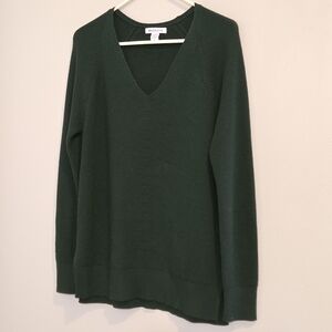 Athleta Switchback Sweater Womens Small Petite Green